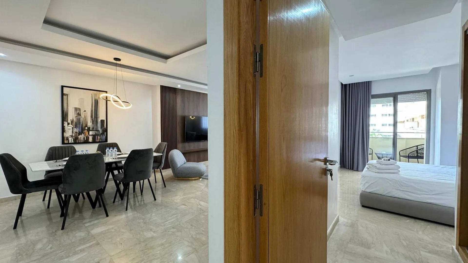 Maarif 6Th Floor With 3 Bedrooms - Appartali Casablanca Morocco